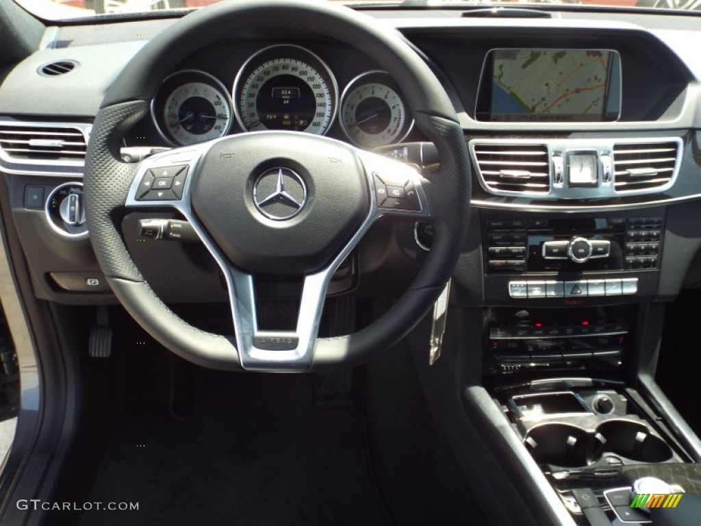 2014 E 350 Sport Sedan - Steel Gray Metallic / Black photo #9