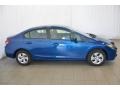 Dyno Blue Pearl - Civic LX Sedan Photo No. 7