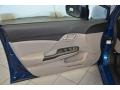 Dyno Blue Pearl - Civic LX Sedan Photo No. 8