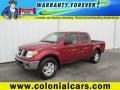 2007 Red Brawn Nissan Frontier SE Crew Cab 4x4 #93246189