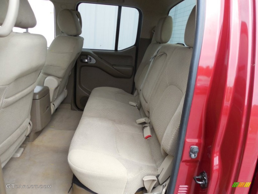 2007 Frontier SE Crew Cab 4x4 - Red Brawn / Desert photo #14