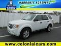 White Suede 2011 Ford Escape XLT 4WD