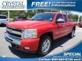 Victory Red 2011 Chevrolet Silverado 1500 LT Extended Cab