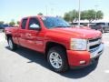 2011 Victory Red Chevrolet Silverado 1500 LT Extended Cab  photo #10