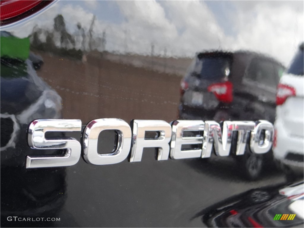 2015 Sorento LX V6 - Black / Black photo #8
