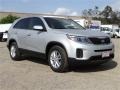 2015 Bright Silver Kia Sorento LX  photo #1