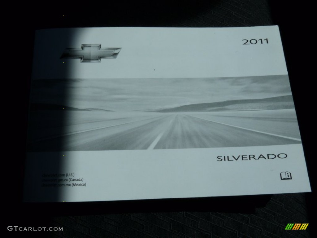 2011 Silverado 1500 Extended Cab - Blue Granite Metallic / Dark Titanium photo #12