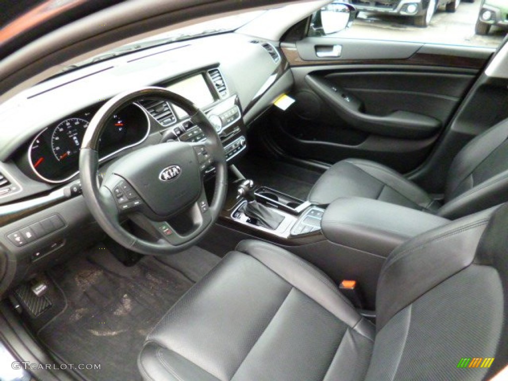 2014 Cadenza Premium - Smokey Blue / Black photo #15