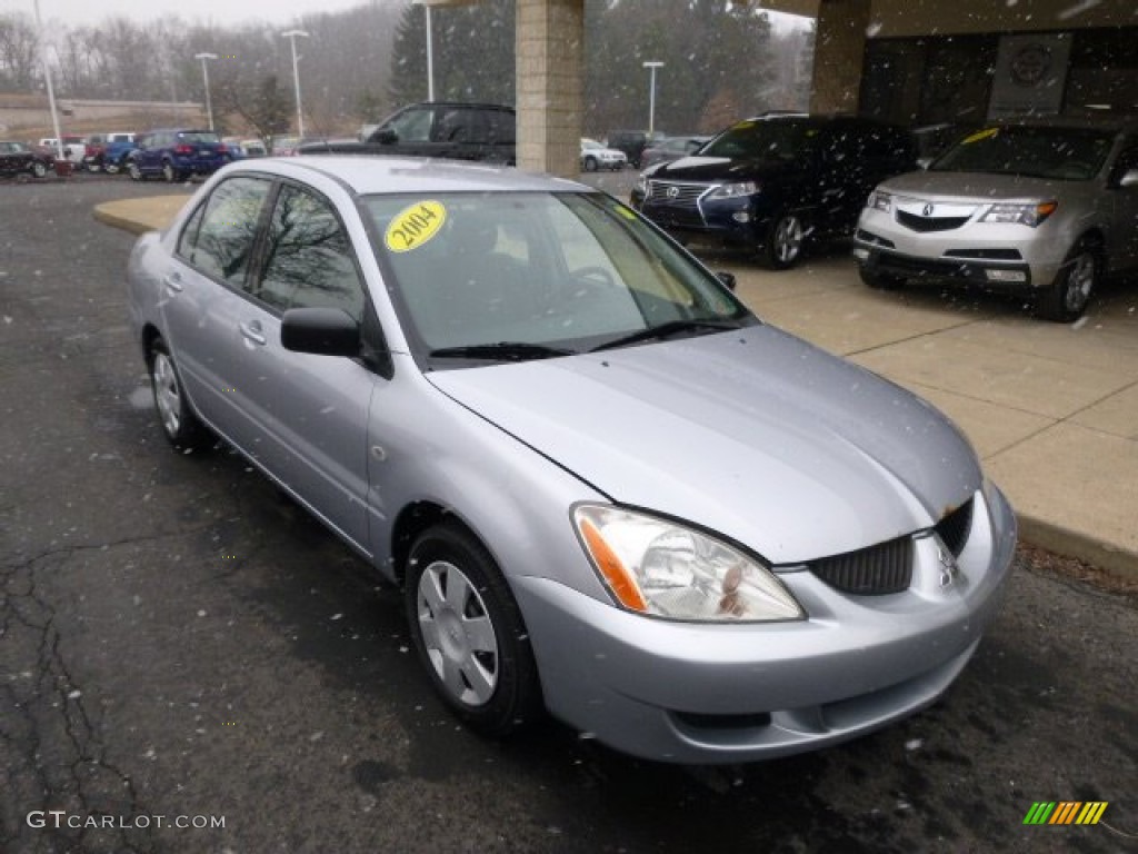 2004 Lancer ES - Cool Silver Metallic / Gray photo #2