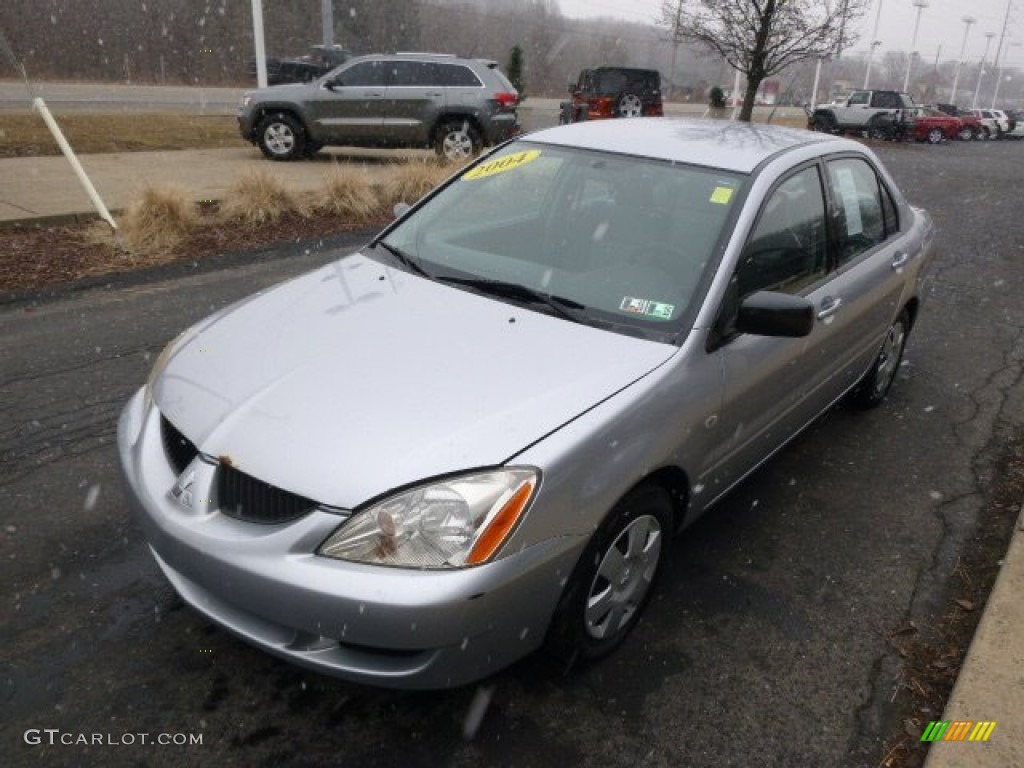 2004 Lancer ES - Cool Silver Metallic / Gray photo #4