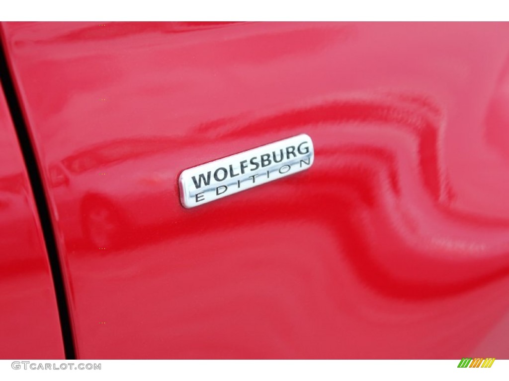 2010 Jetta Wolfsburg Edition Sedan - Salsa Red / Titan Black photo #11