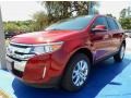 2014 Ruby Red Ford Edge SEL  photo #1