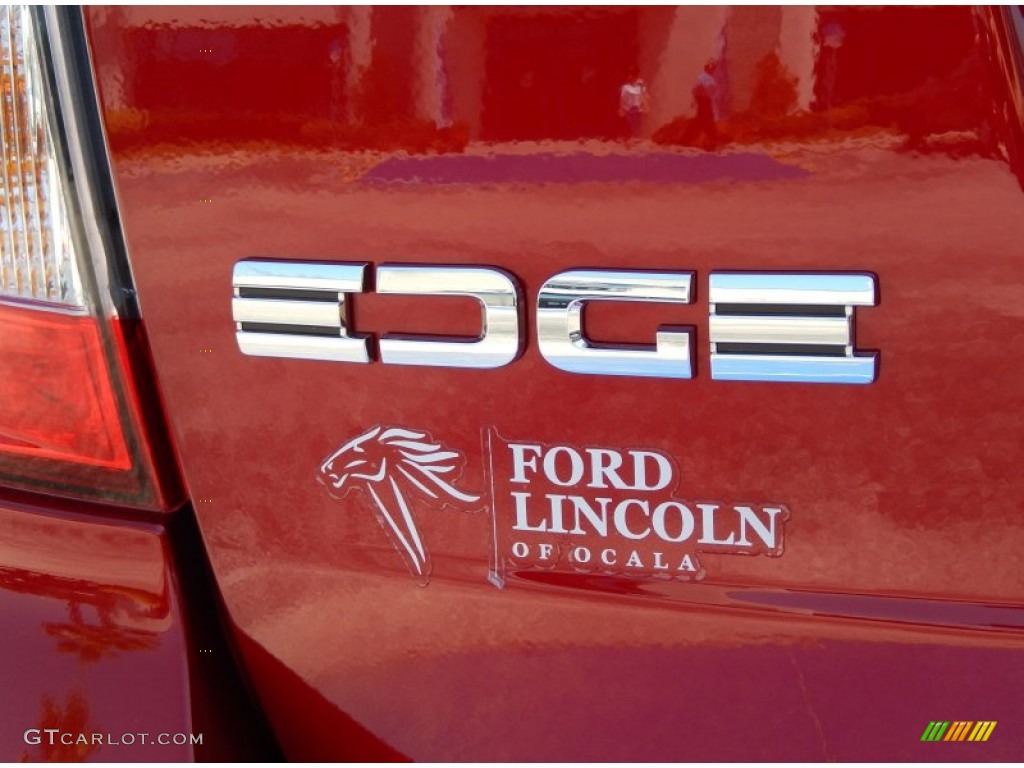 2014 Edge SEL - Ruby Red / Medium Light Stone photo #4