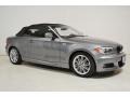 2012 Space Grey Metallic BMW 1 Series 128i Convertible  photo #2