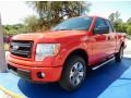 2014 Race Red Ford F150 STX SuperCab  photo #1