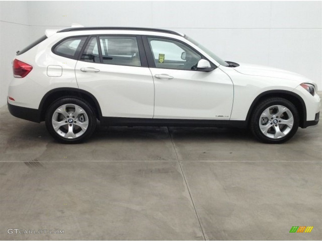 Alpine White 2015 BMW X1 sDrive28i Exterior Photo #93279455