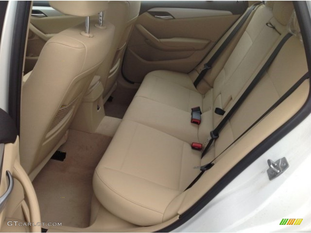 Beige Interior 2015 BMW X1 sDrive28i Photo #93279497
