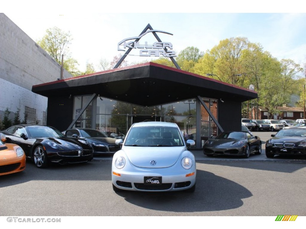 2009 New Beetle 2.5 Coupe - Heaven Blue Metallic / Cream photo #2