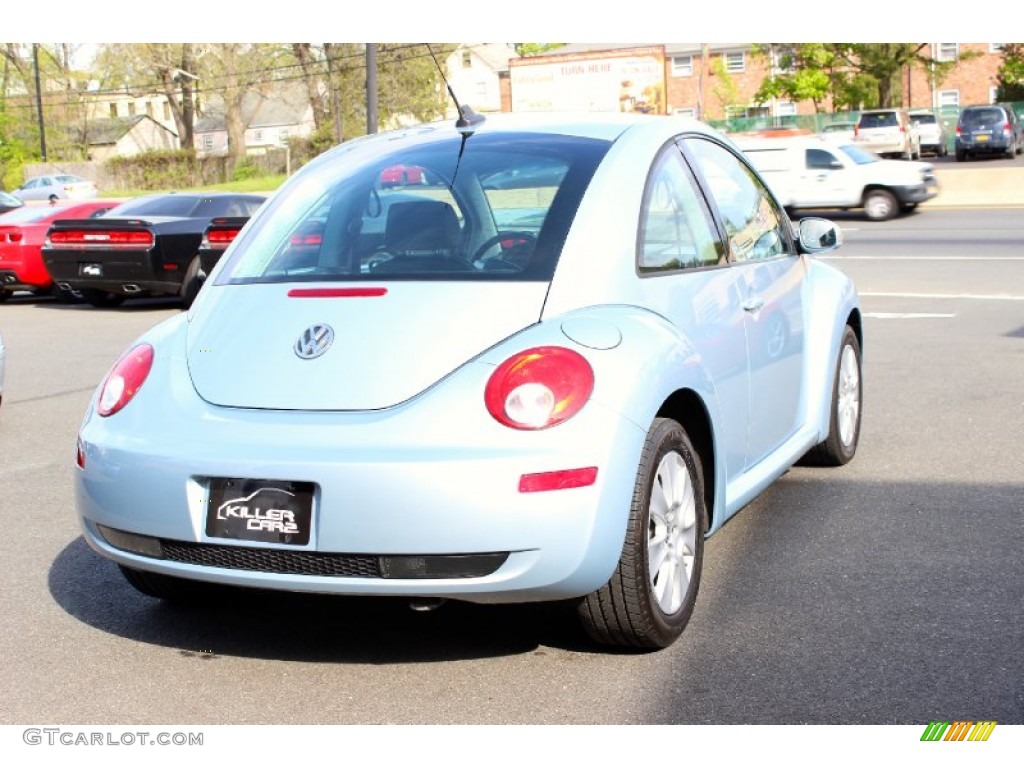 2009 New Beetle 2.5 Coupe - Heaven Blue Metallic / Cream photo #7