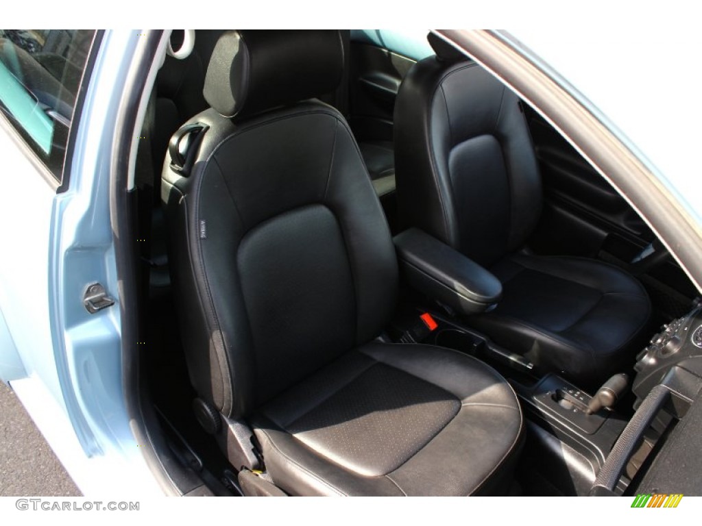 2009 New Beetle 2.5 Coupe - Heaven Blue Metallic / Cream photo #18