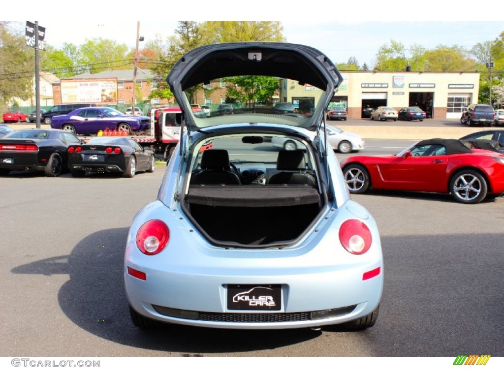 2009 New Beetle 2.5 Coupe - Heaven Blue Metallic / Cream photo #24