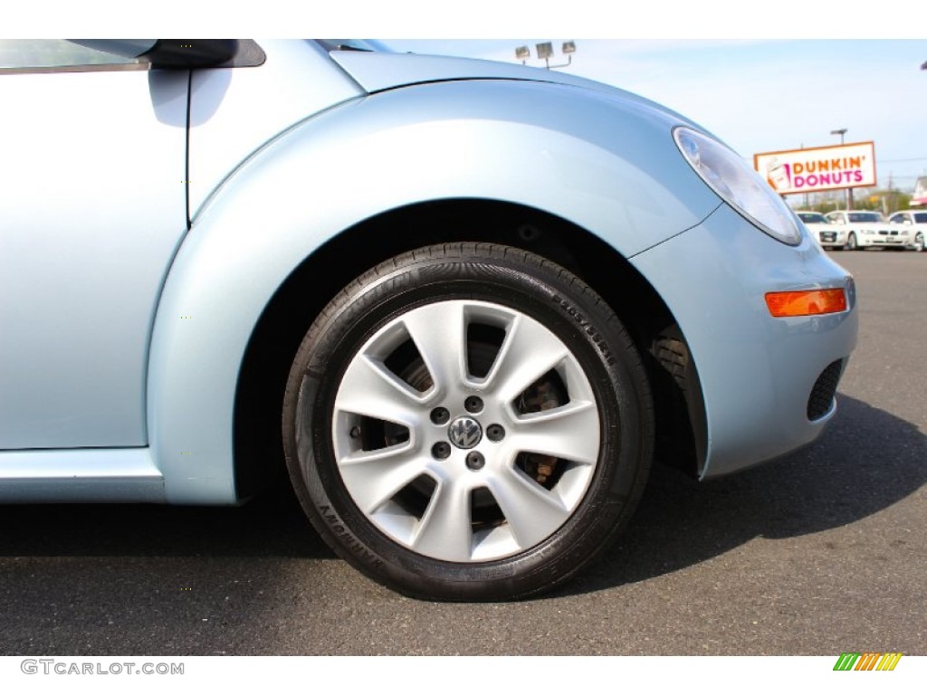 2009 New Beetle 2.5 Coupe - Heaven Blue Metallic / Cream photo #27