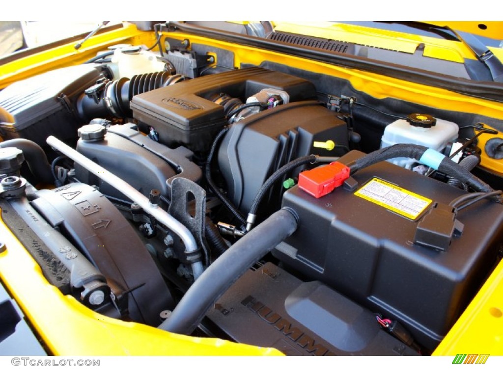 2006 H3  - Yellow / Ebony Black photo #31