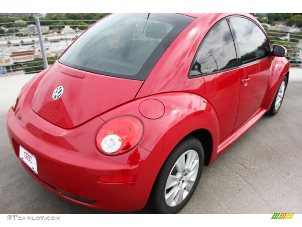 2009 New Beetle 2.5 Coupe - Salsa Red / Black photo #9