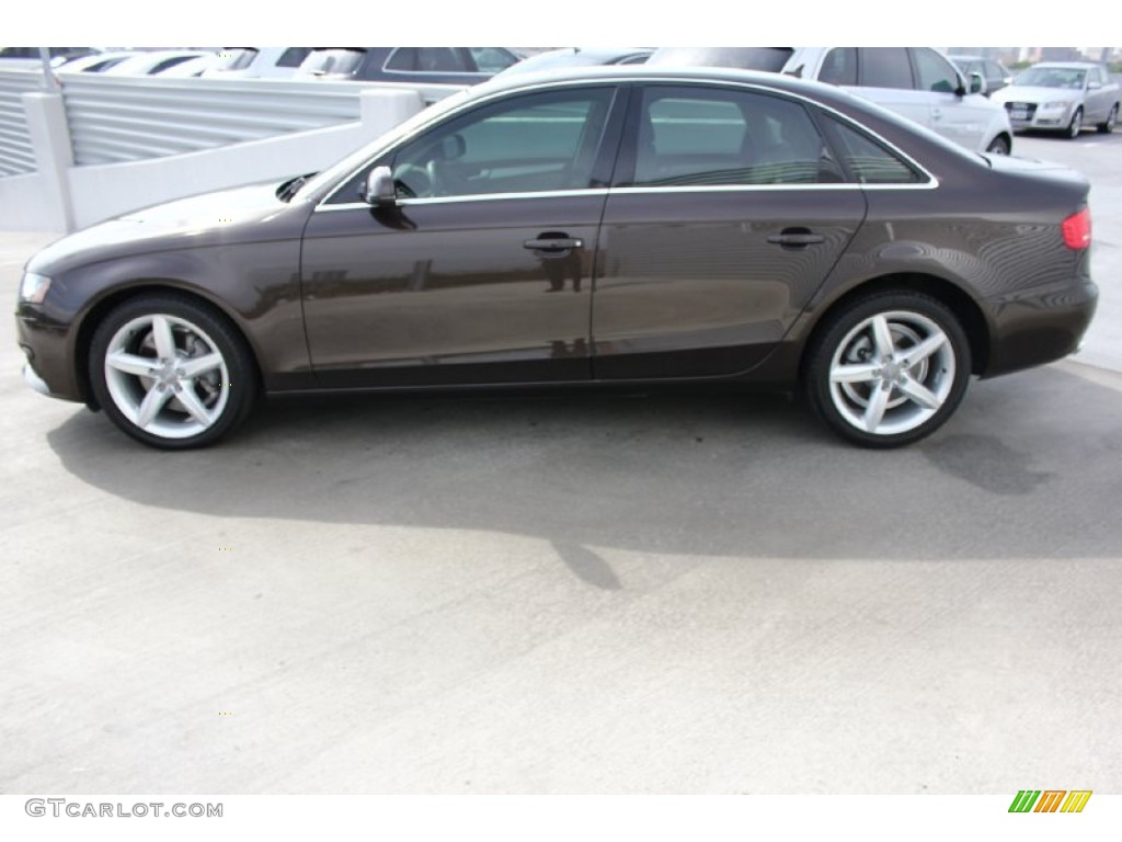 2011 A4 2.0T Sedan - Teak Brown Metallic / Cardamom Beige photo #6