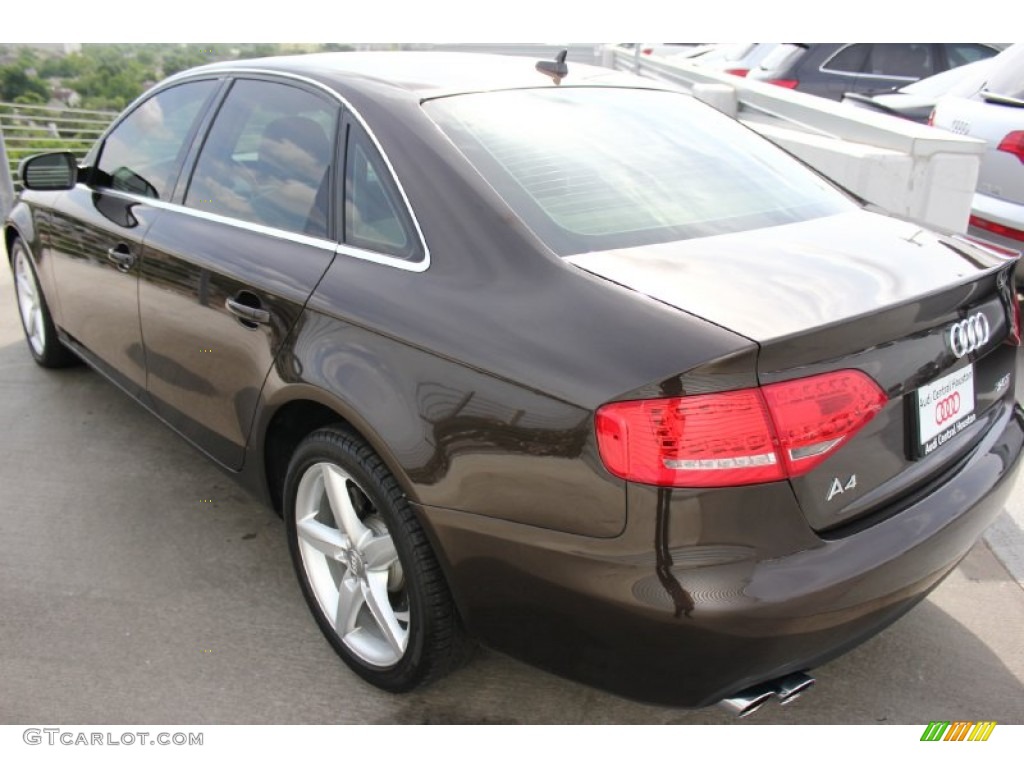 2011 A4 2.0T Sedan - Teak Brown Metallic / Cardamom Beige photo #7