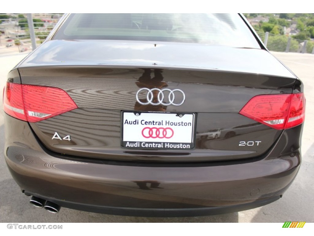 2011 A4 2.0T Sedan - Teak Brown Metallic / Cardamom Beige photo #8