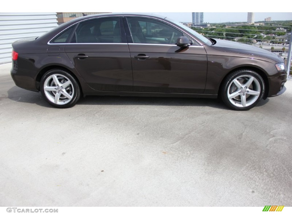 2011 A4 2.0T Sedan - Teak Brown Metallic / Cardamom Beige photo #12