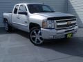 2013 Silver Ice Metallic Chevrolet Silverado 1500 LT Extended Cab  photo #1