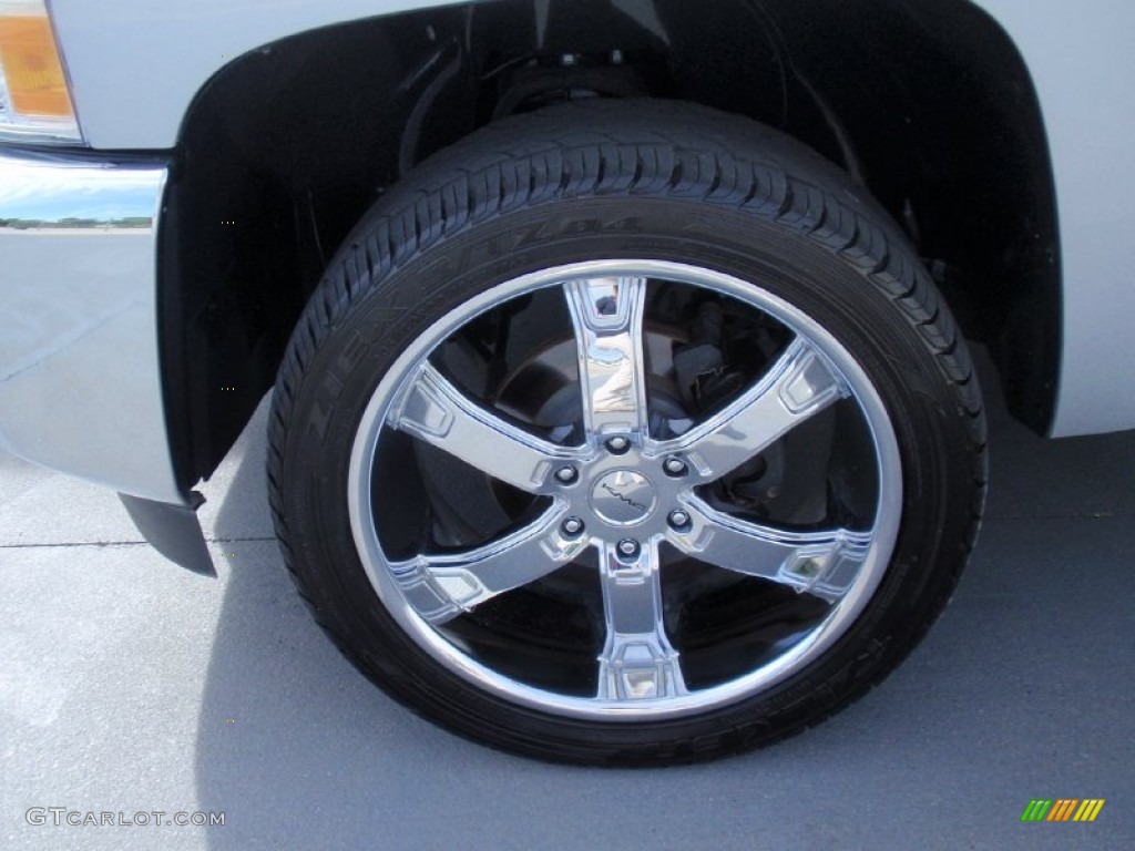 2013 Silverado 1500 LT Extended Cab - Silver Ice Metallic / Light Titanium/Dark Titanium photo #13