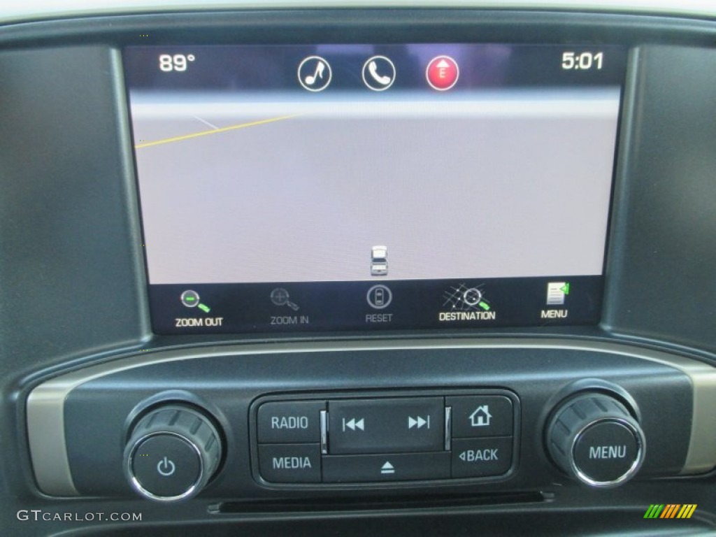 2015 GMC Sierra 3500HD Denali Crew Cab 4x4 Dual Rear Wheel Navigation Photo #93285326