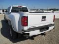 Summit White - Sierra 3500HD Denali Crew Cab 4x4 Dual Rear Wheel Photo No. 35