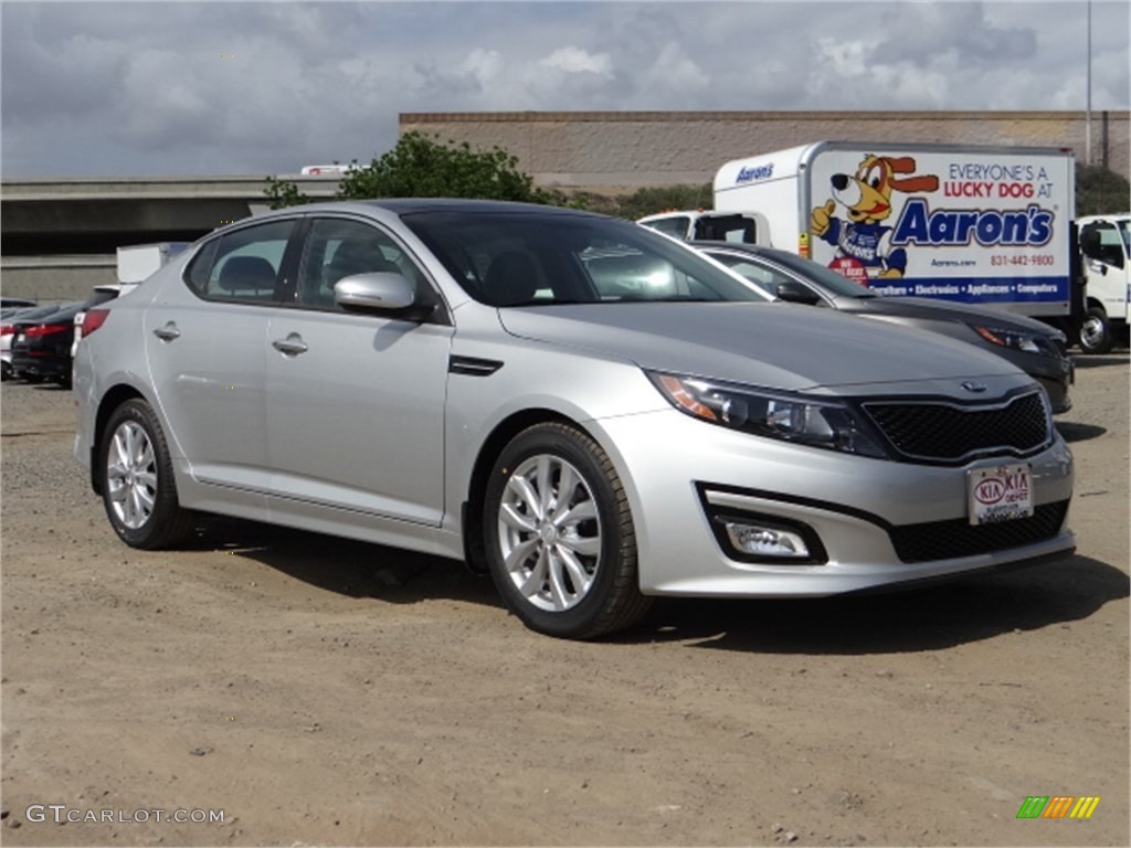2014 Bright Silver Kia Optima EX 93245899 Car Color