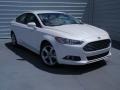 White Platinum - Fusion SE EcoBoost Photo No. 1