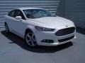 White Platinum - Fusion SE EcoBoost Photo No. 2