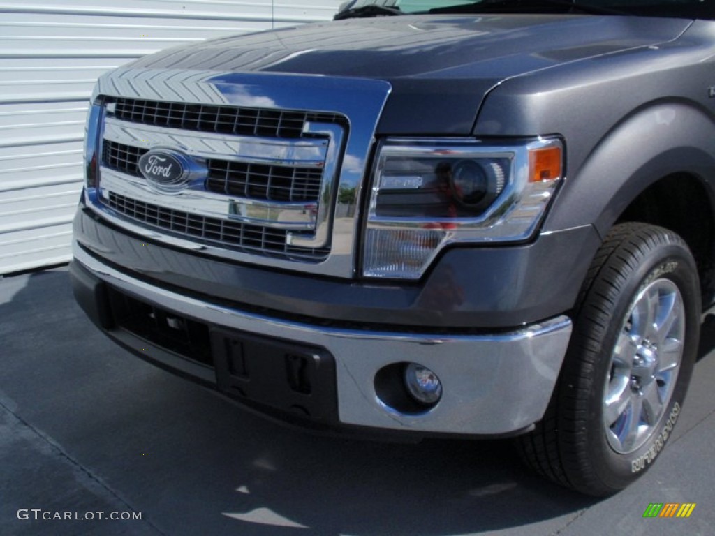 2014 F150 XLT SuperCrew - Sterling Grey / Steel Grey photo #11