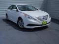 2014 Pearl White Hyundai Sonata GLS  photo #1