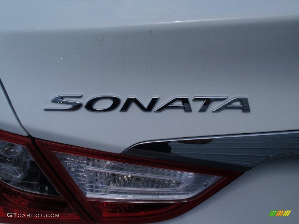 2014 Sonata GLS - Pearl White / Camel photo #13