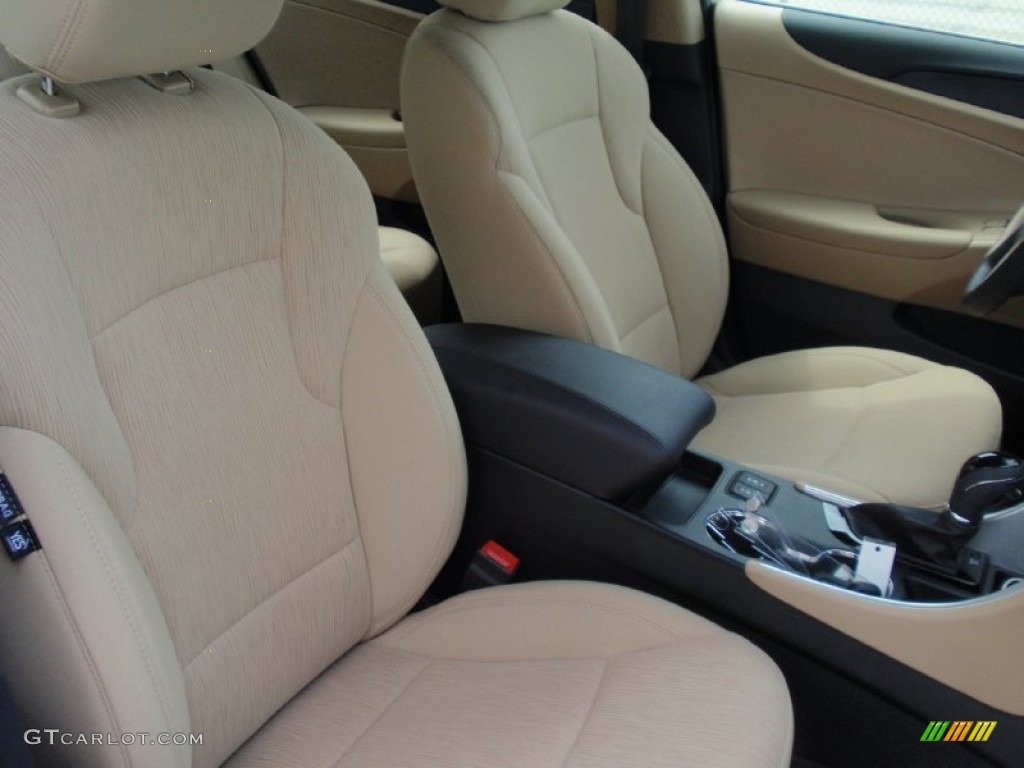 2014 Sonata GLS - Pearl White / Camel photo #17