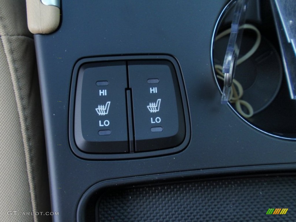 2014 Sonata GLS - Pearl White / Camel photo #28