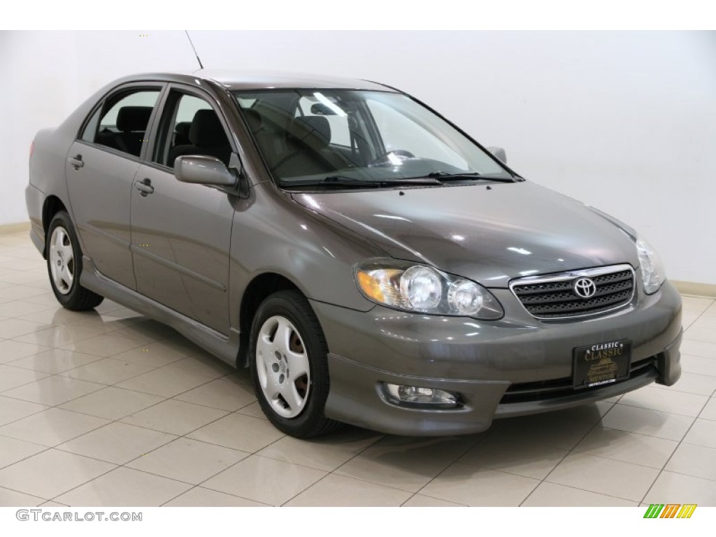 2006 Corolla S - Phantom Gray Pearl / Dark Charcoal photo #1