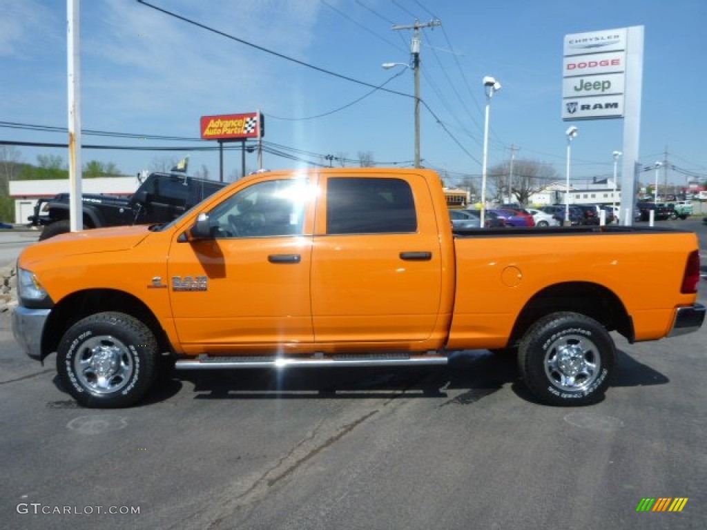 Omaha Orange 2013 Ram 2500 Tradesman Crew Cab 4x4 Exterior Photo #93289530