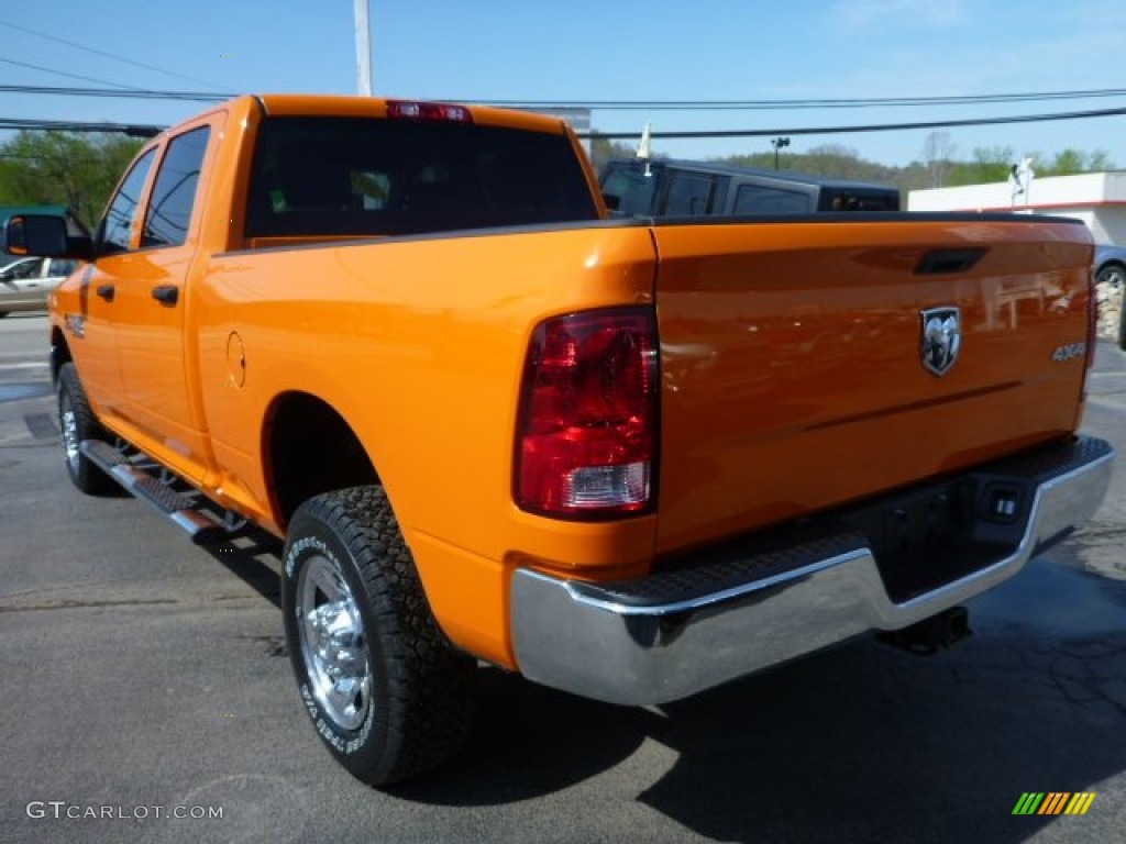 Omaha Orange 2013 Ram 2500 Tradesman Crew Cab 4x4 Exterior Photo #93289552