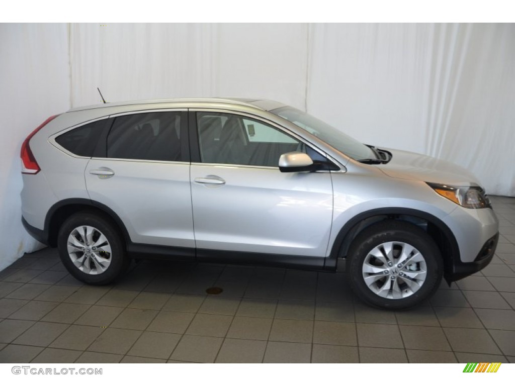 2014 CR-V EX-L - Alabaster Silver Metallic / Black photo #5