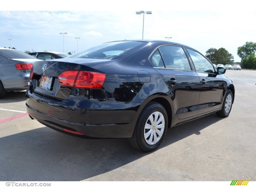 2014 Jetta S Sedan - Black / Titan Black photo #2