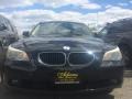 Jet Black - 5 Series 525i Sedan Photo No. 2